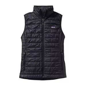 NWT Patagonia Nano Puff Black Vest Womens XL | Outerwear